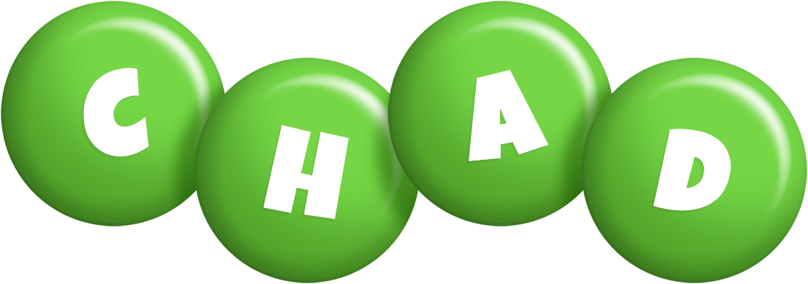 Chad candy-green logo