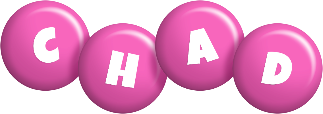 Chad candy-pink logo