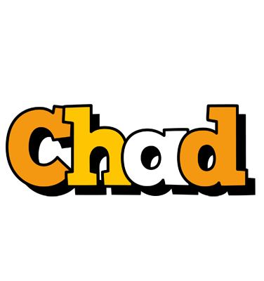Chad cartoon logo