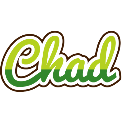 Chad golfing logo