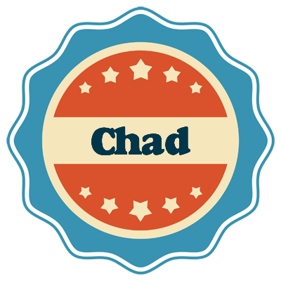 Chad labels logo