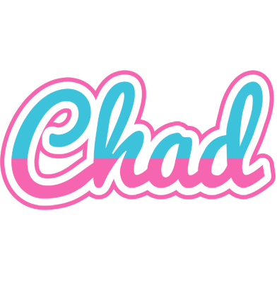 Chad woman logo