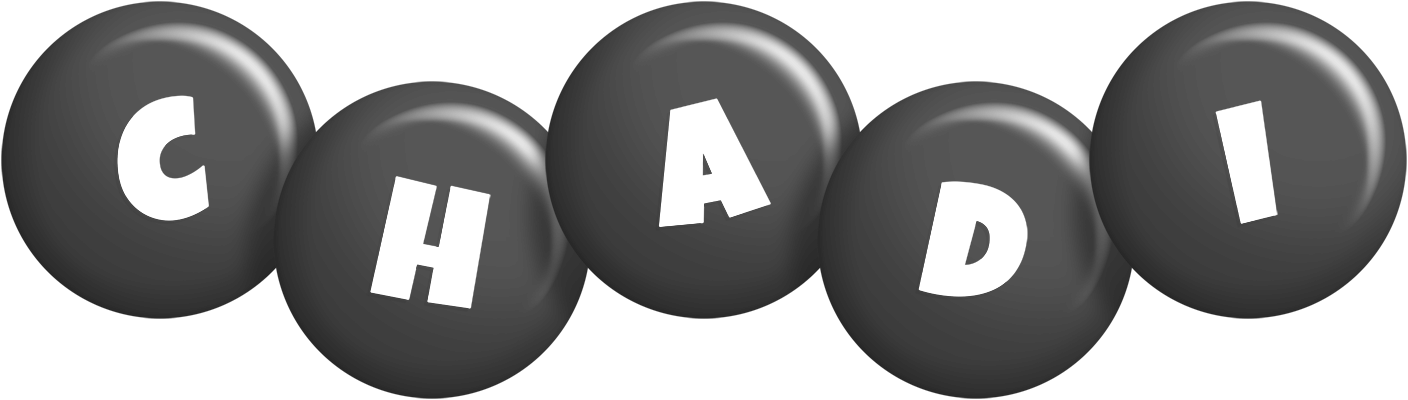 Chadi candy-black logo
