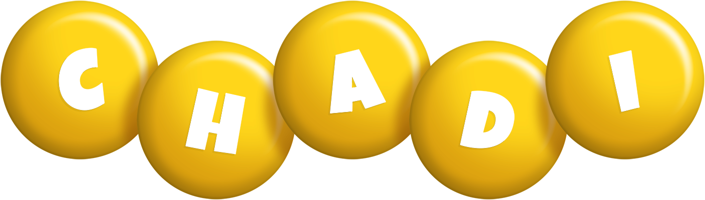 Chadi candy-yellow logo