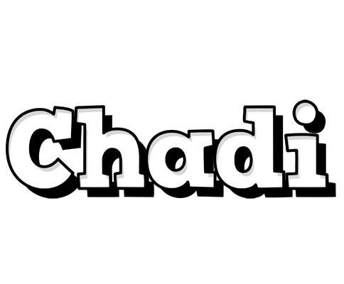 Chadi snowing logo
