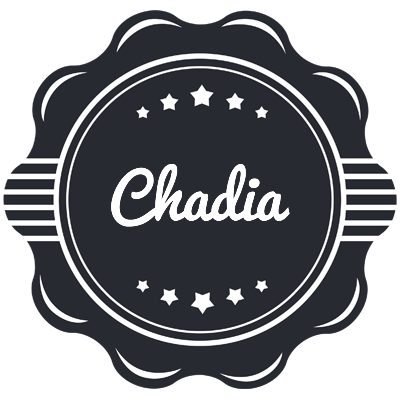 Chadia badge logo