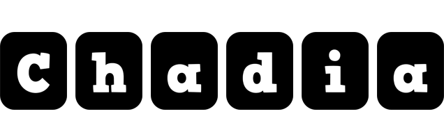 Chadia box logo