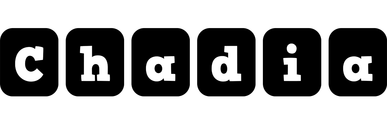 Chadia box logo
