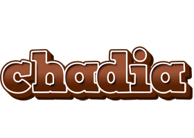 Chadia brownie logo