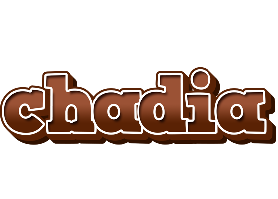 Chadia brownie logo