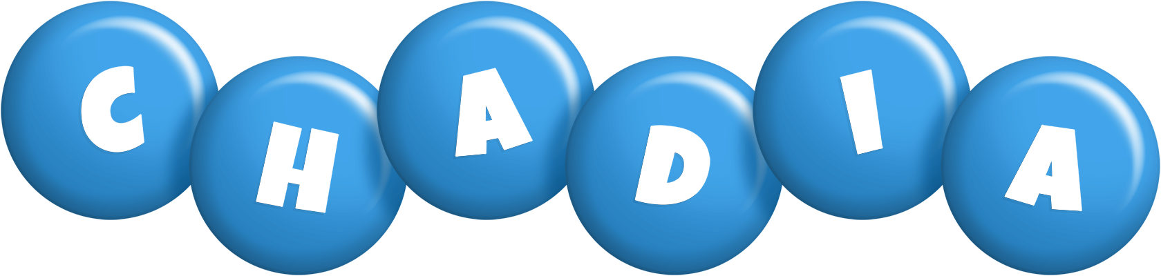 Chadia candy-blue logo