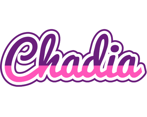 Chadia cheerful logo