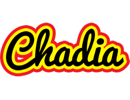 Chadia flaming logo