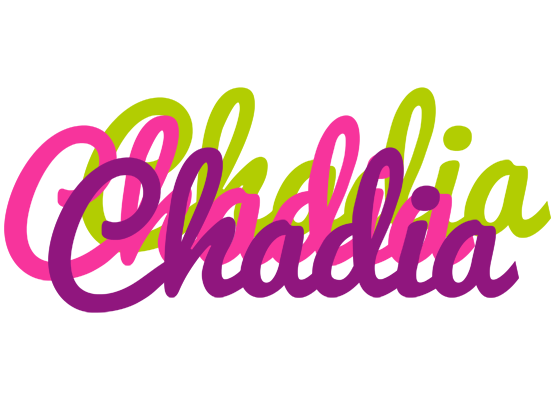 Chadia flowers logo