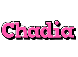 Chadia girlish logo