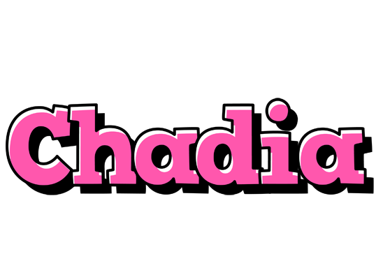 Chadia girlish logo