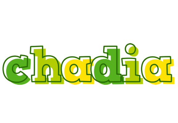 Chadia juice logo
