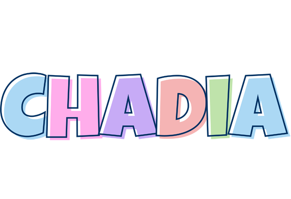 Chadia pastel logo