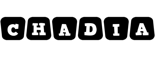 Chadia racing logo