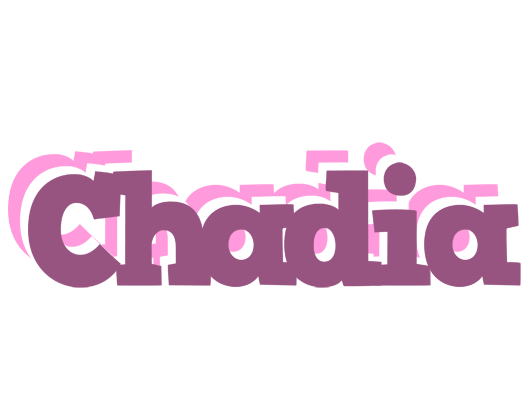 Chadia relaxing logo