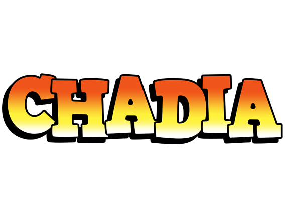 Chadia sunset logo
