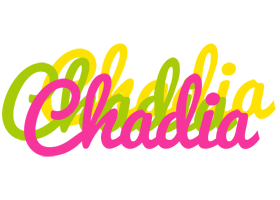 Chadia sweets logo