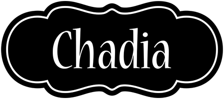 Chadia welcome logo