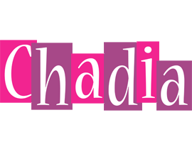 Chadia whine logo