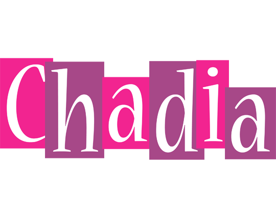 Chadia whine logo