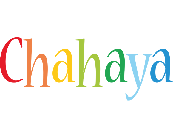 Chahaya birthday logo
