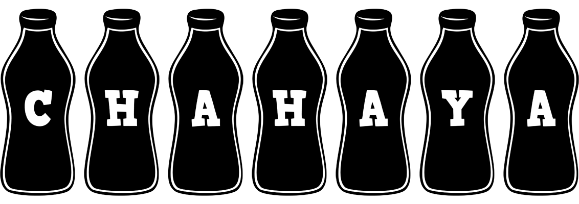 Chahaya bottle logo