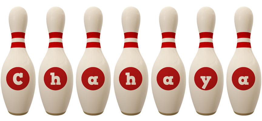 Chahaya bowling-pin logo