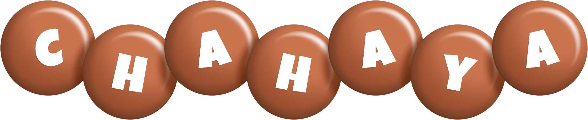 Chahaya candy-brown logo