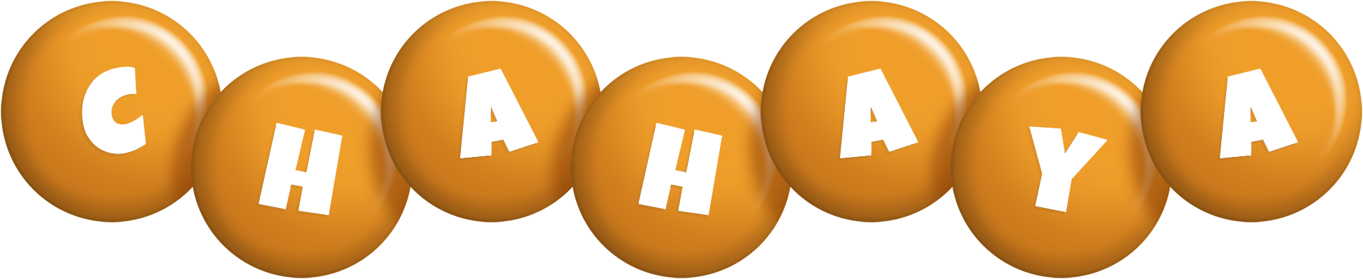 Chahaya candy-orange logo