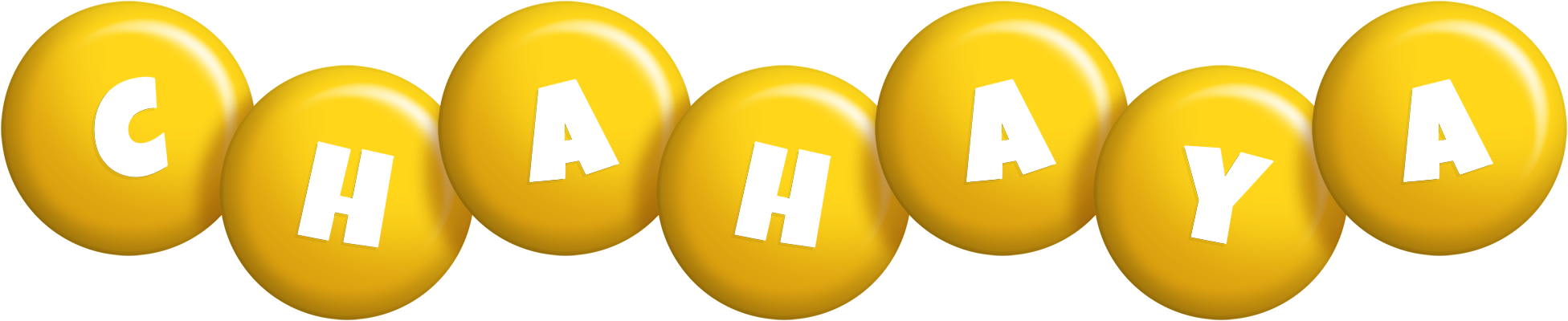 Chahaya candy-yellow logo
