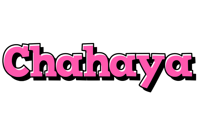 Chahaya girlish logo