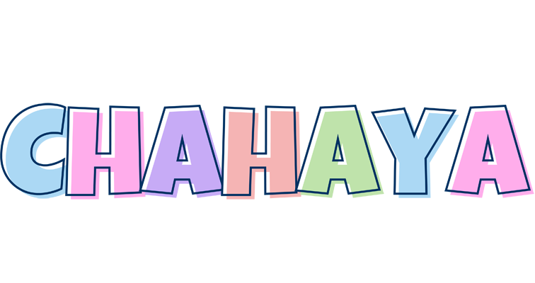 Chahaya pastel logo