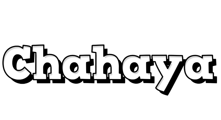Chahaya snowing logo