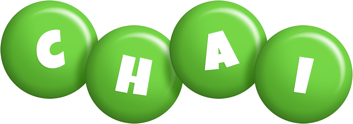 Chai candy-green logo