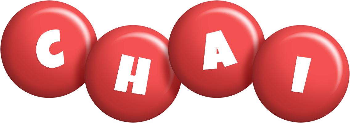 Chai candy-red logo