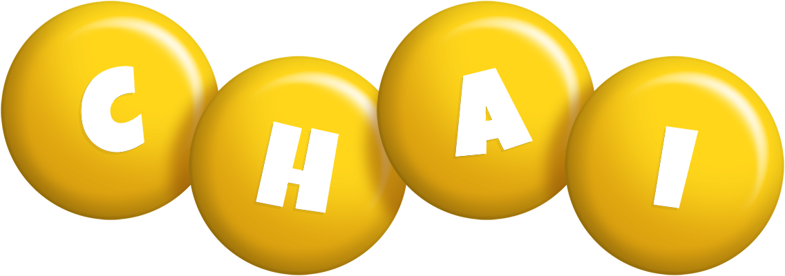 Chai candy-yellow logo