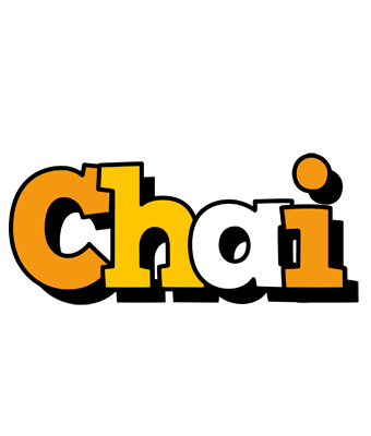Chai cartoon logo