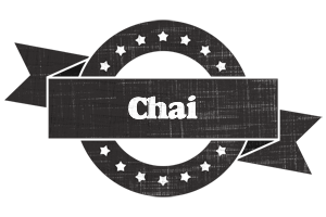 Chai grunge logo