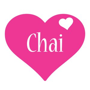Chai love-heart logo