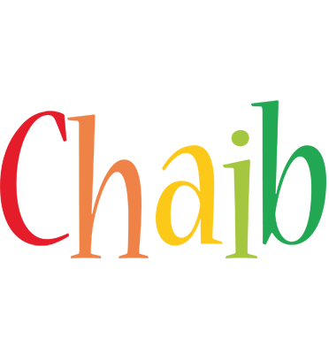 Chaib birthday logo
