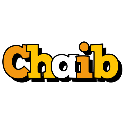 Chaib cartoon logo