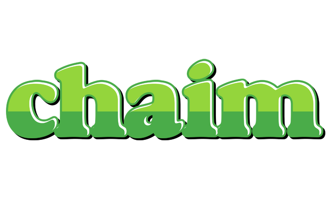 Chaim apple logo