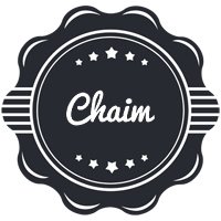 Chaim badge logo