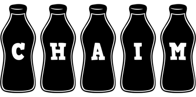 Chaim bottle logo