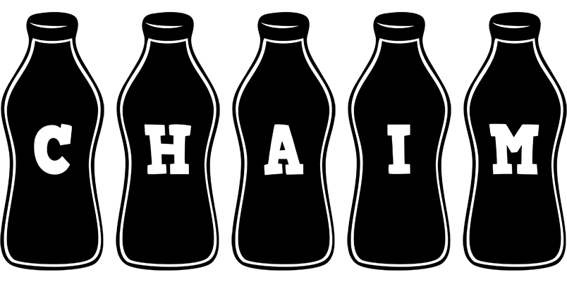 Chaim bottle logo